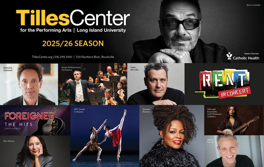 TILLES CENTER ANNOUNCES 2025/26 SEASON