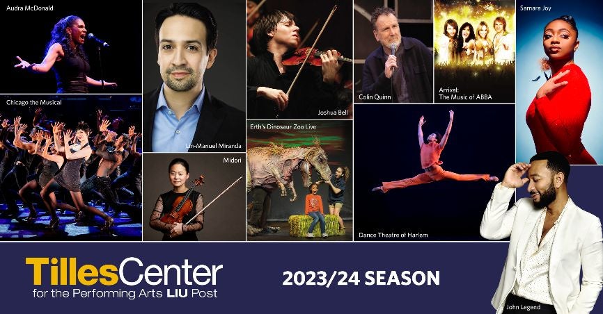 More Info for BroadwayWorld: Tilles Center Unveils Star-Studded 2023/24 Season Lineup