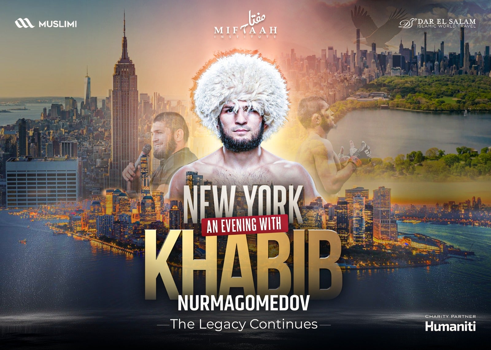 More Info for The Legacy Continues — LIVE with UFC Champion Khabib Nurmagomedov